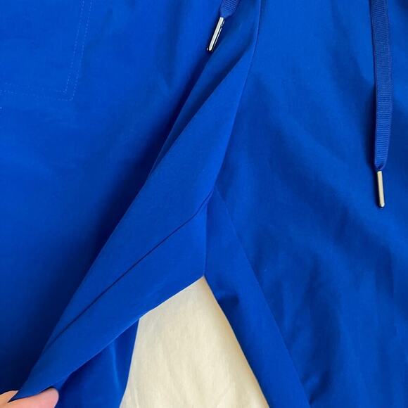 Chico’s Zenergy Woven Jogger Pant Imperial Blue Cargo Pockets Lightweight Casual - Picture 5 of 16